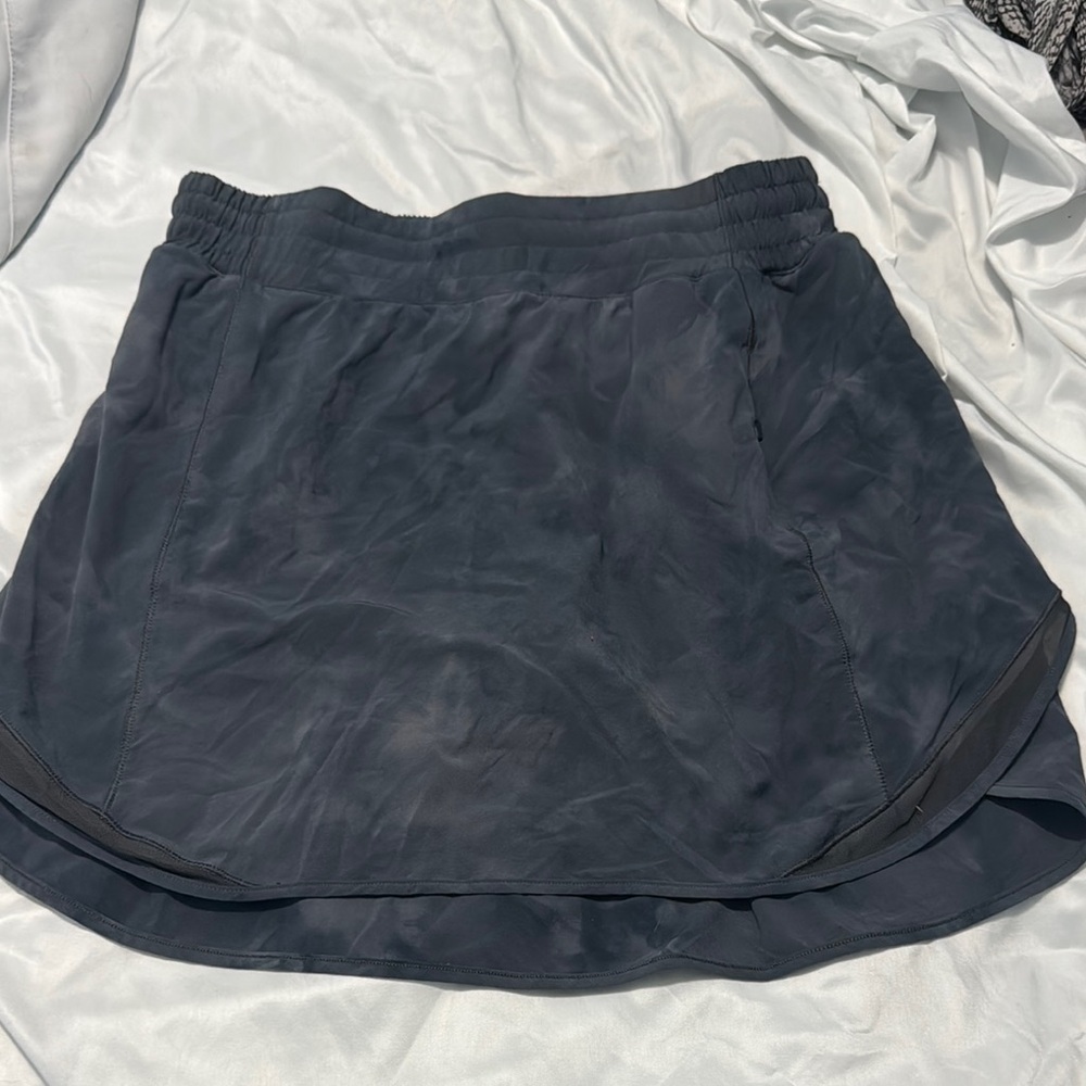 Lululemon Athletica Black Skater Mini Skirt